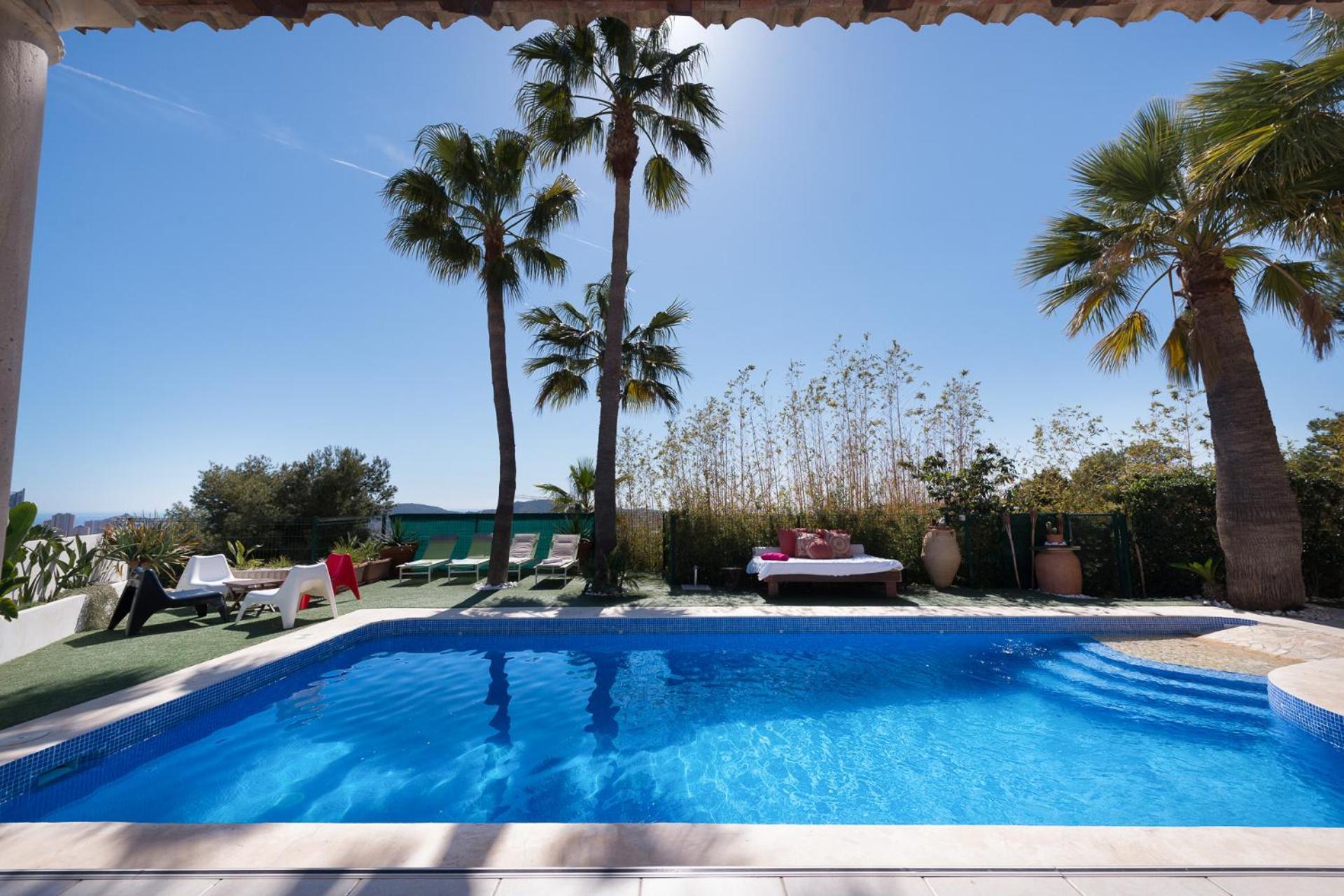 Villa Sol Y Mar Cala de Finestrat Eksteriør billede